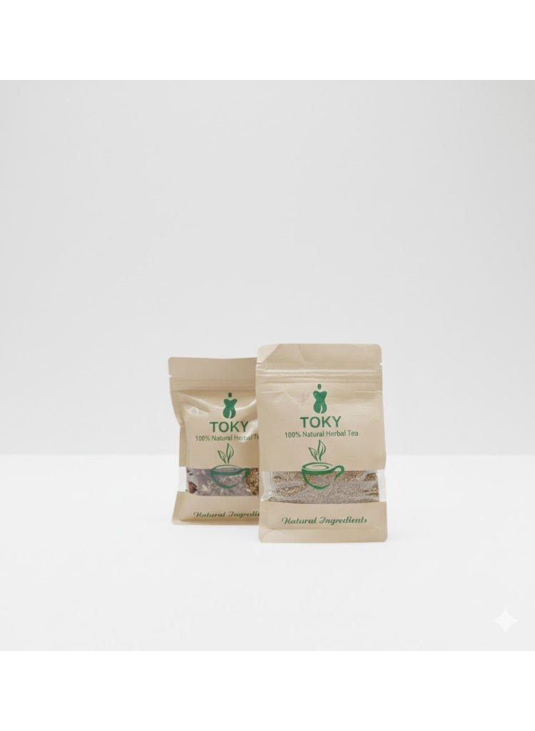 TOKY 100% Natural Herbal Tea 300g - A Blend of Herbal Infusions for Body Detox and Immune Support - Image 1